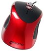 Компактная мышь Revoltec Wired Mouse W101 Red USB