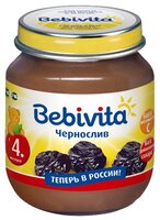 Пюре Bebivita чернослив (с 4 месяцев) 100 г