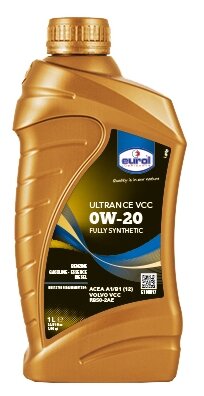 Синтетическое моторное масло Eurol Ultrance VCC 0W-20