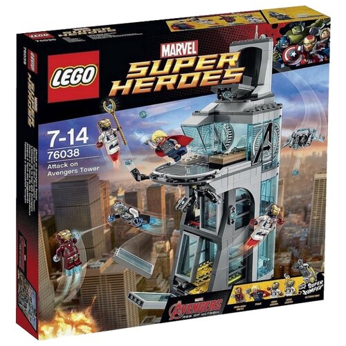 LEGO Marvel Super Heroes 76038 Нападение на Башню Мстителей, 511 дет. playmobil конструктор арт 71156 everyday heroes герои повседневности