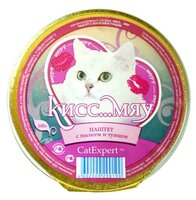 Корм для кошек Кисс…Мяу Паштет с лососем и тунцом (0.1 кг) 1 шт. 0.1 кг 1