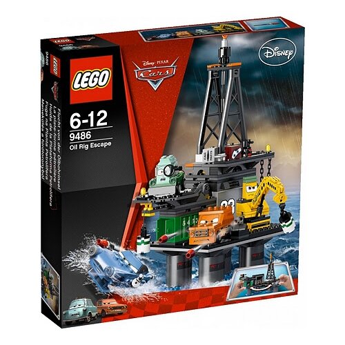 конструктор lego disney cars 9485 крутой гоночный набор Конструктор LEGO Cars 9486 Операция Нефтяная вышка, 422 дет.