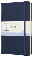 Скетчбук Moleskine Large 21 х 13 см, 165 г/м², 50 л. синий