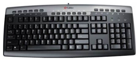 Клавиатура Labtec Media Keyboard Black PS/2