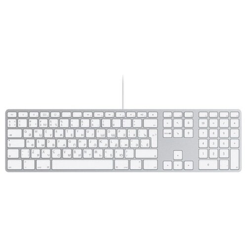 Клавиатура Apple MB110 Wired Keyboard White USB