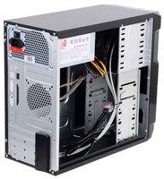 Компьютерный корпус 3Cott 3C-MATX-PU1B Avenger 500W Black