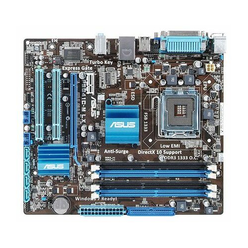Мат плата ASUS P5G41C-M LX RTL LGA 775 G41 PCI-ESVGAGbLAN SATA MicroATX 2DDR32DDR2 бу 245000₽