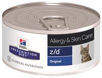 Корм для кошек Hill's (0.156 кг) 1 шт. Prescription Diet Z/D Feline Allergy & Skin Care canned