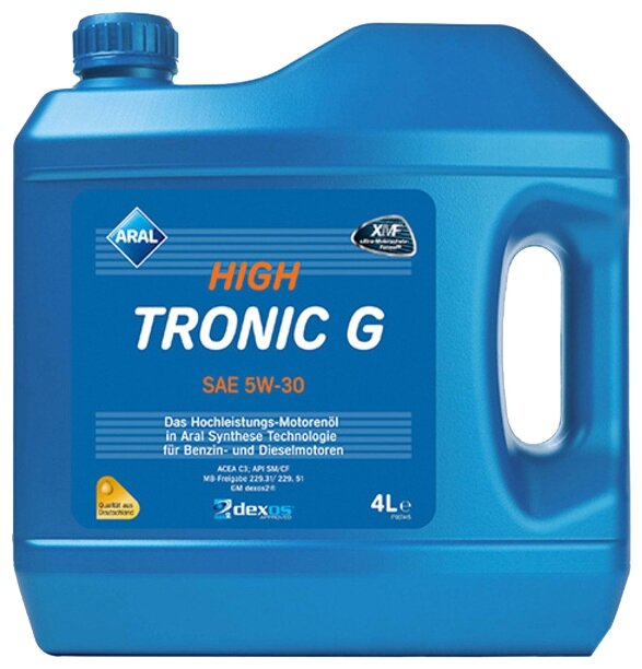 ARAL Aral Масло High Tronic G 5w-30 (Synt) 4л*