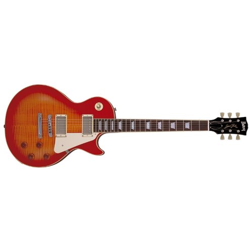 Burny RLG55 VGT электрогитара, форма корпуса Les Paul® Standard, цвет золотистый