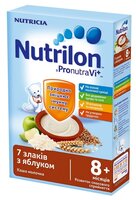 Каша Nutrilon (Nutricia) молочная 7 злаков с яблоком (с 8 месяцев) 225 г