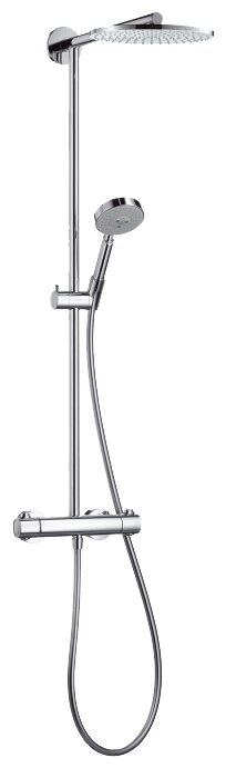 Душевая стойка Hansgrohe RainDance Showerpipe с термостатом, 1 режим, длина 1,6 м