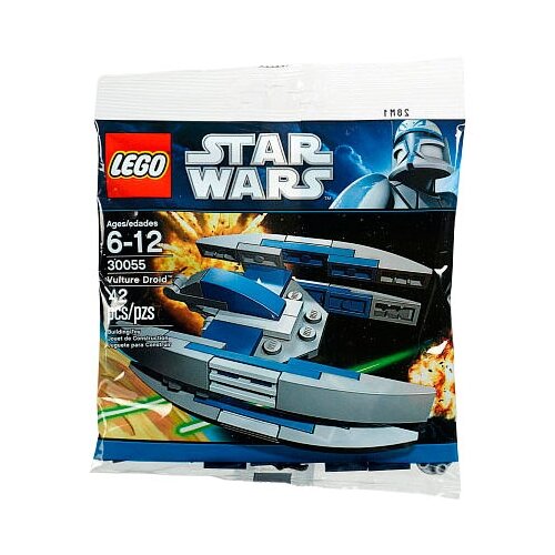Конструктор LEGO Star Wars 30055 Дроид-стервятник, 42 дет. конструктор lego star wars 75073 дроид стервятник 77 дет