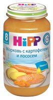 Пюре HiPP морковь с картофелем и лососем (с 8 месяцев) 220 г