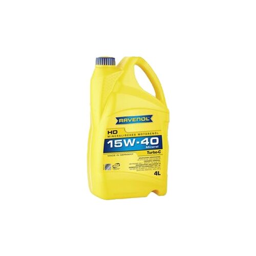 фото Минеральное моторное масло ravenol turbo-c hd-c sae 15w-40, 1 л