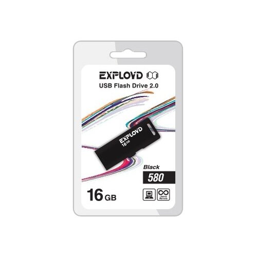 фото Флешка EXPLOYD 580 16GB black