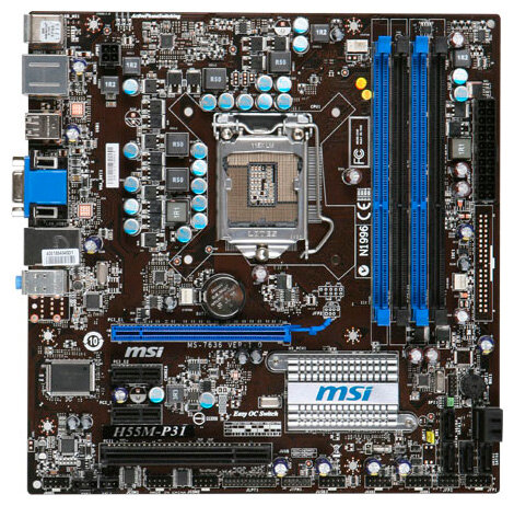 Материнская плата MSI H55M-P31