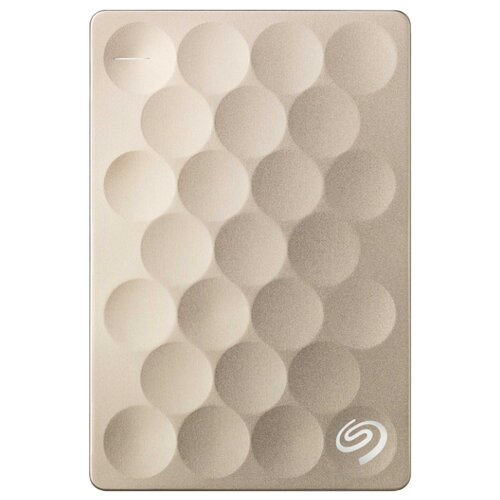 фото Внешний HDD Seagate Backup Plus Ultra Slim 1 ТБ золотой