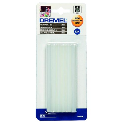 фото Dremel Клеевые стержни 7х100 мм (GG02), 12 шт