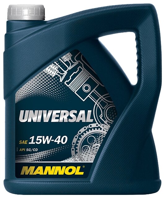 7405 MANNOL UNIVERSAL 15W40 4 л. Минеральное моторное масло 15W-40