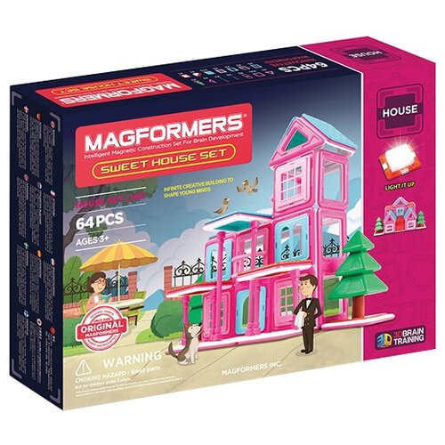 фото Магнитный конструктор Magformers House 705001 Дом, родной дом