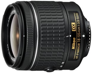 Объектив Nikon 18-55mm f/3.5-5.6G AF-P DX черный