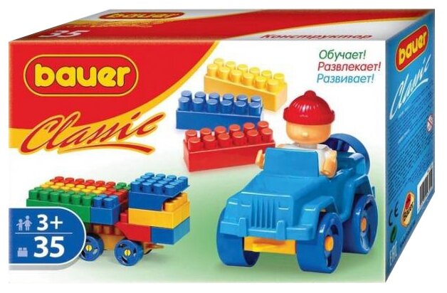 Конструктор Bauer Классик арт320 35 деталей