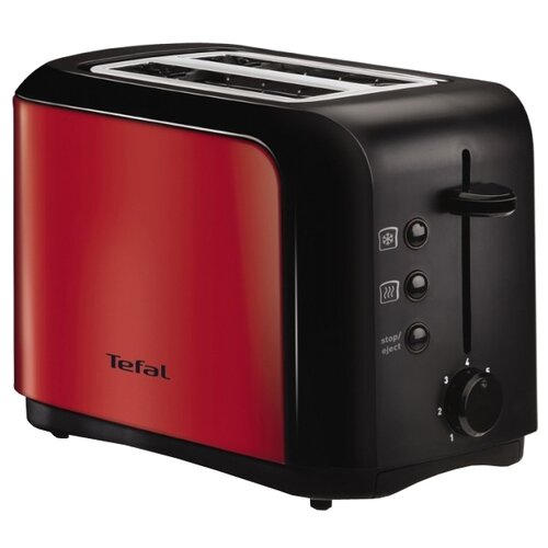 фото Тостер Tefal TT 356E30, черный/красный