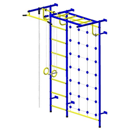 фото Спортивно-игровой комплекс Пионер С4С синий/желтый