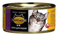 Корм для кошек Васька Консервы Мясное ассорти (0.325 кг) 1 шт.