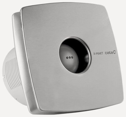 Изображение товара Вентилятор вытяжной CATA X-MART 10 INOX T, с таймером и обратным клапаном, нержавеющая сталь,
