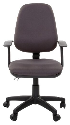 Кресло оператора Chairman 661 PL (SL), ткань темно-серая, механизм качания спинки