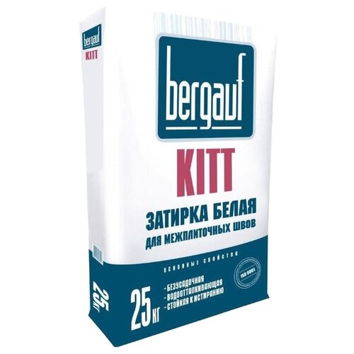 фото Затирка Bergauf Kitt 25 кг