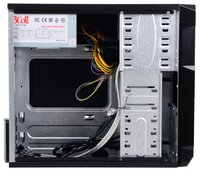 Компьютерный корпус 3Cott 3C-MATX-PU1B Avenger 500W Black