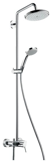 Душевая стойка hansgrohe Croma 220 Showerpipe 27222000, хром