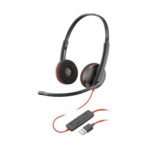 фото Компьютерная гарнитура plantronics blackwire 3220 usb-a черный