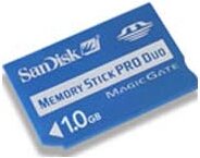 Карта памяти SanDisk Memory Stick Pro Duo 1 ГБ