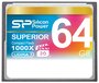 Карта памяти Silicon Power Compact Flash 64 ГБ, R/W 150/80 МБ/с, разноцветный