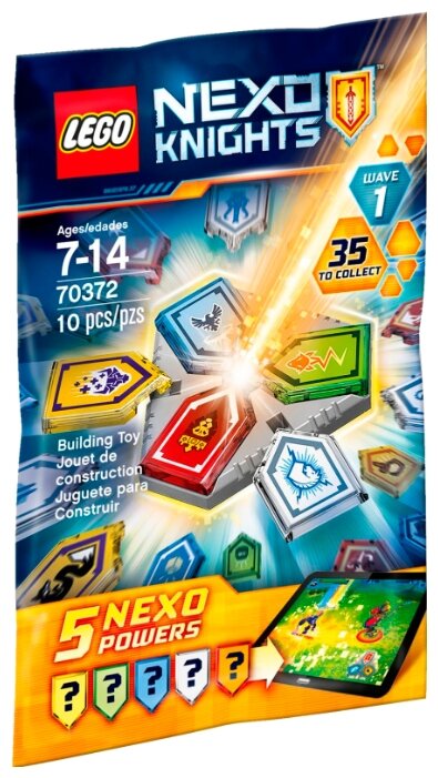 Конструктор LEGO Nexo Knights 70372 Комбо Nexo Силы 1, 10 дет.