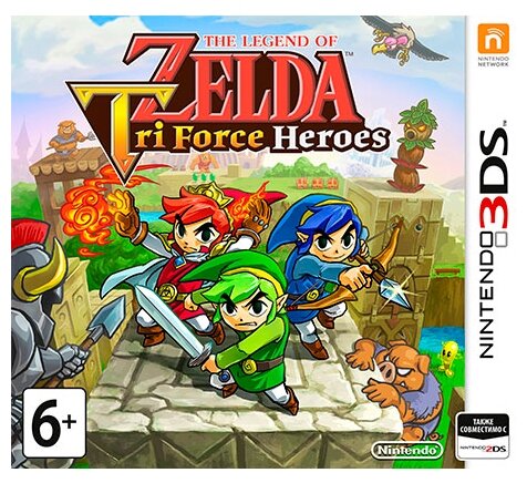 Игра The Legend of Zelda: Tri Force Heroes