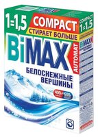 Стиральный порошок Bimax Белоснежные вершины Compact (автомат) 5.5 кг пластиковый пакет