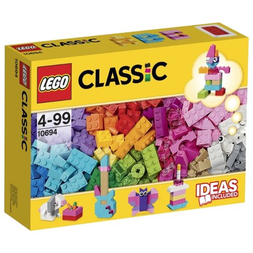 Конструктор LEGO Classic 10694 Яркая творческая добавка, 303 дет. lego 10694 classic набор для творчества пастельные цвета