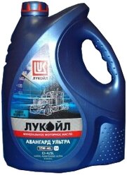 Минеральное моторное масло ЛУКОЙЛ Авангард Ультра 15W-40, 5 л