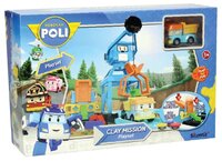 Трек Silverlit Robocar Poli Игровой набор "Цементный завод"