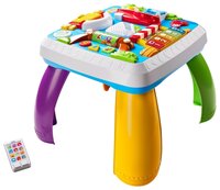 Интерактивная развивающая игрушка Fisher-Price Смейся и учись. Прогулка по городу белый/желтый/оранж