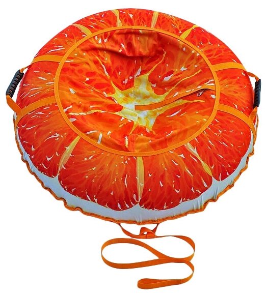 Тюбинг Митек Сочный Апельсин, 95 см, оранжевый