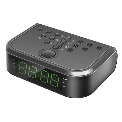 Радиобудильник Rolsen CR-112 черный 78000₽