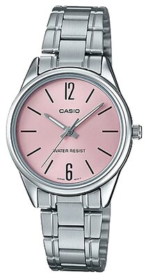 Наручные часы CASIO Классика LTP-V005D-4B, серый, розовый