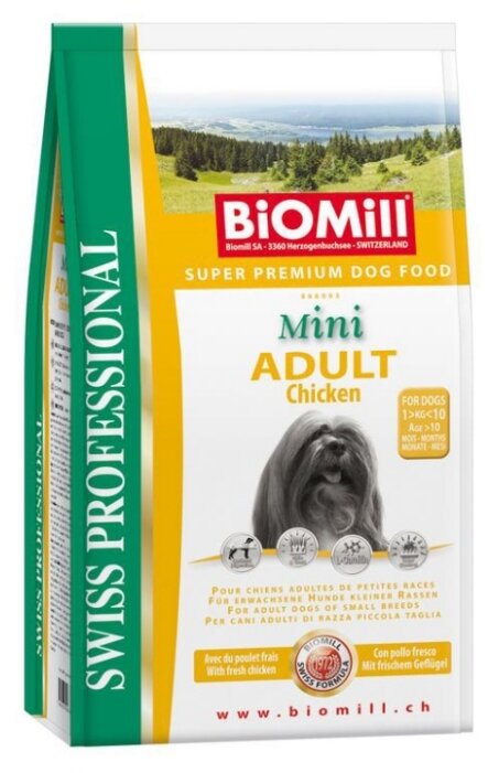 Biomill Swiss Professional Mini Adult Chicken