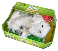 Интерактивная мягкая игрушка WowWee Alive Sleeping puppy коричневый/черный